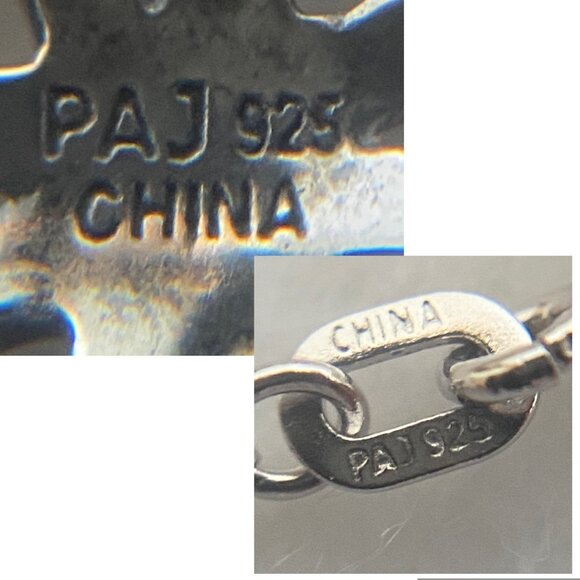 Sterling Silver 925 PAJ Round Celtic Trinity Knot Pendant Necklace 18" Chain - Picture 10 of 16